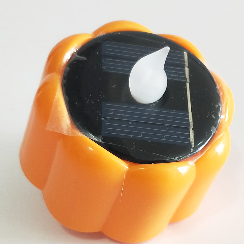 Halloween  pumpkin solar Led tealight candle