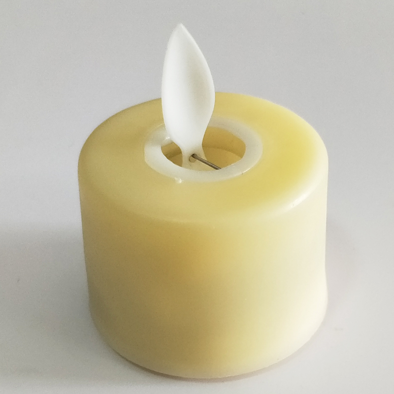 Flameless led tealight candles flat top