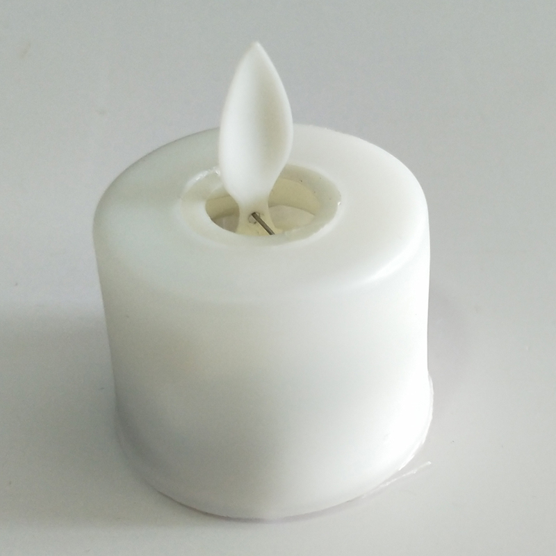 Flameless led tealight candles flat top