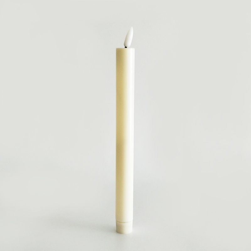 Led taper candle Recessed Top