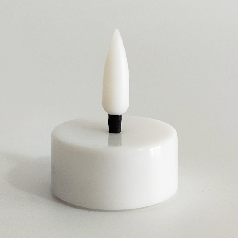 led tealight candle flat top