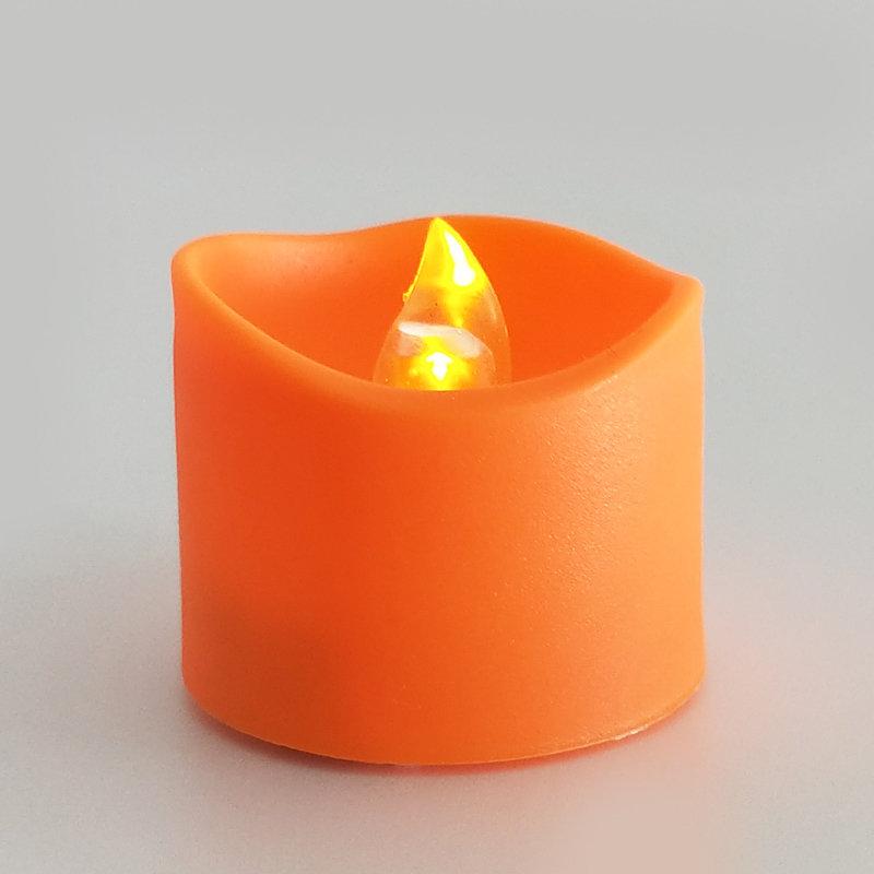 Orange led Votive candle