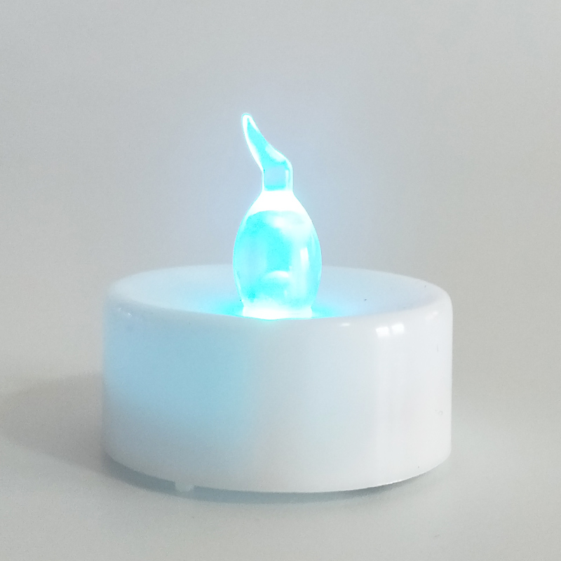 multi color changing led tealight candle