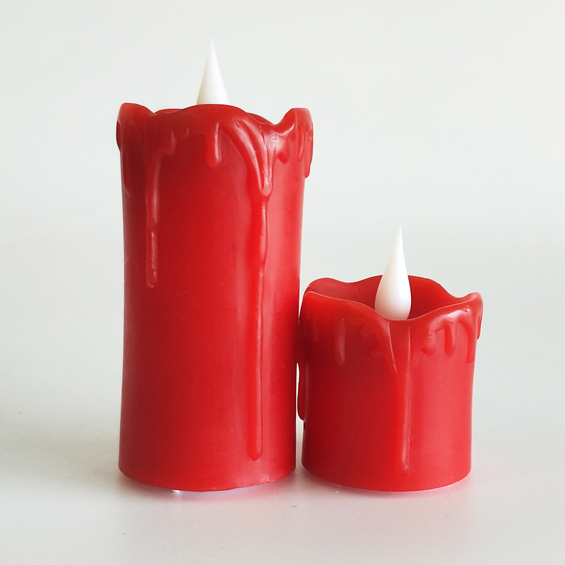 led dripping wax led votive candle